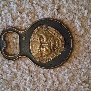 Vintage Enamel Bottle Opener - 2 sided
